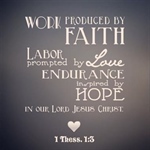 Faith, Hope and Love - A Firm Foundation