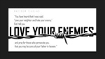 Love Your Enemies